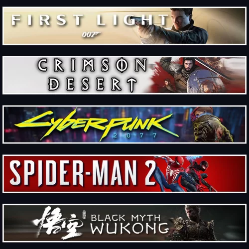 007 +Crimson +Cyberpunk +Spider 2 +Wukong